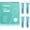 Floss Threaders Set (W/O Dental Floss), variant on Floss Threaders 400 Count/4 Pack, with 2 Pack of 50M Mint-Flavored Waxed Dental Floss, for Braces, Bridges, Implants, Permanent Retainer