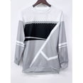 thumbnail image 4 of Nyfairy Women Crew Neck Long Sleeve Casual Sweatshirt, 4 of 4