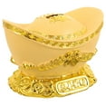 thumbnail image 4 of Miangastore Artificial Money Bank Gold Ingot Unique Home Indoor Desktop Piggy Bank, 4 of 8