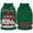 Green, variant on IECOii Christmas Dog Sweater with Leash Hole,Warm Soft Pullover Knitwear for Holiday,Snowman Pet Turtleneck for Medium Dogs,Red,M