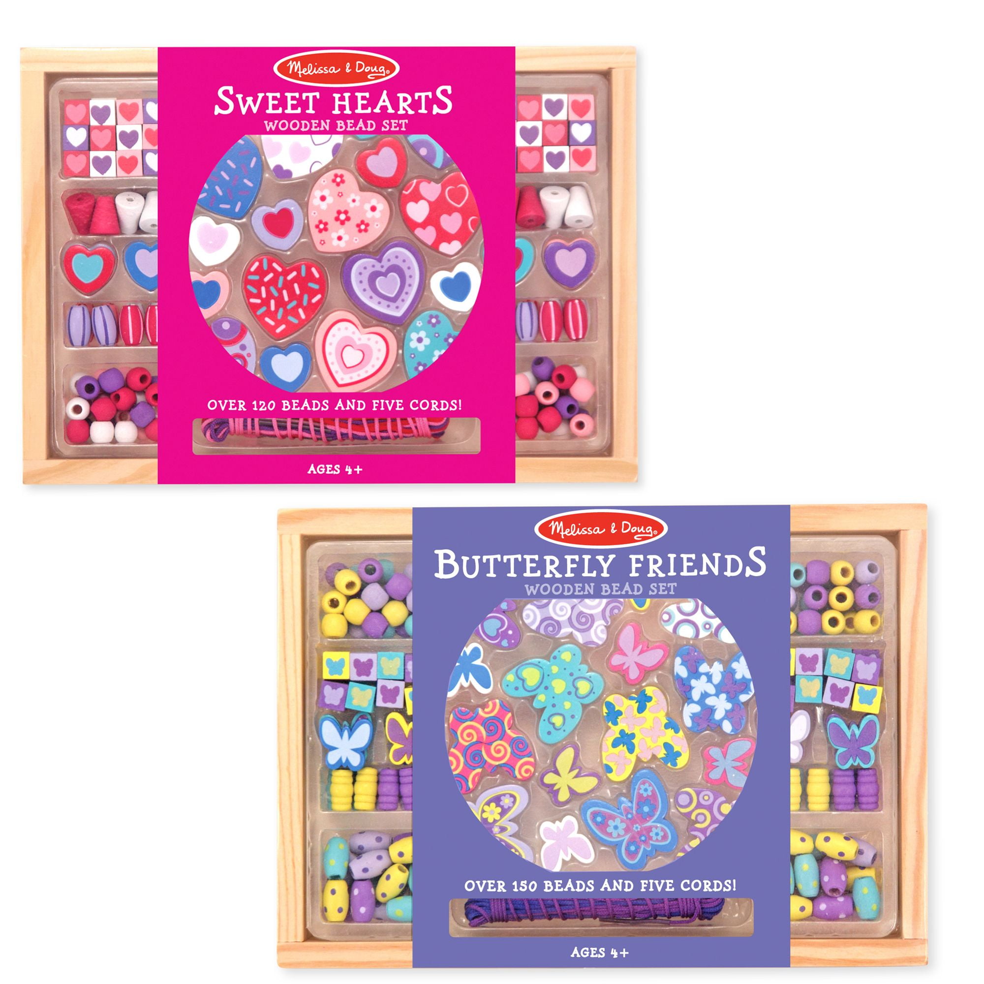 Melissa & Doug Bead Set Bundle, 2Pack