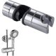 thumbnail image 1 of Replaceable Hand Shower Holder, Chrome Abs Shower Head Holder, 18-25mm, 1 of 5