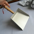 thumbnail image 6 of Ksruee Mini Dust Pan Stainless Steel Dustpan Wide Dust Pan with Handle for Kitchen Bathroom Living Room Bedroom Garage RV Patio Desk Fireplace safety, 6 of 9