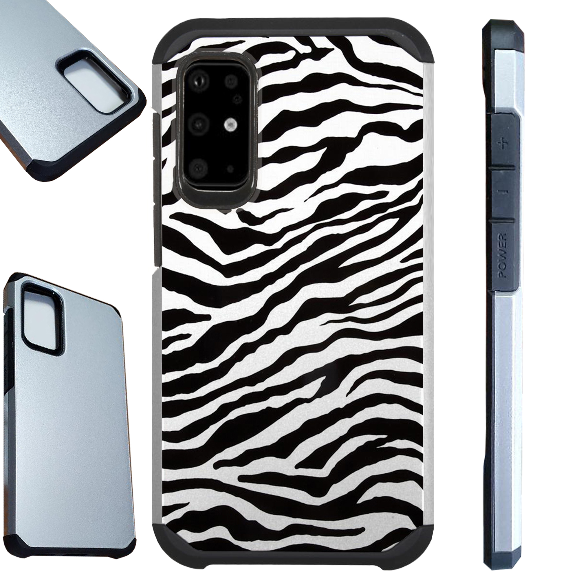 WORLD ACC Fusion Phone Case Compatible with Samsung Galaxy A51 4G