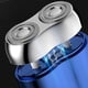 thumbnail image 2 of Mini Pocket Shaver, USB Mini Shaver for Men, IPX6 Electric Shaver, Portable Mini Electric Shaver with Double Head (Blue), 2 of 5