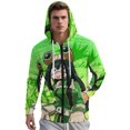 thumbnail image 2 of Tsuyu Asui Jacket Casual Oversized Hoodie Stylish Zipper Hooded Sweatshirt Warm Loose Outerwear S, 2 of 8