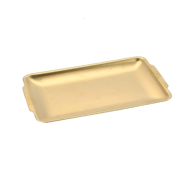 304 Stainless Steel BBQ Tray with Flat Base Rectangular Serving Dish Barbecue Tableware for Restaurants and Homes