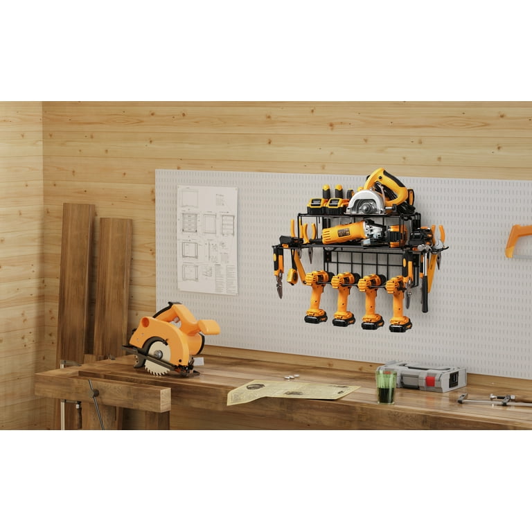 Yecaye Power Tool Organizer, 3 Layers Heavy Duty Floating Tool