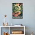 thumbnail image 4 of Vintage City Travel Poster of Puerto Maldonado Peru with River And Rainforest Canvas Poster, 4 of 8
