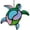 Purple Tortoise, variant on JARENGO Sea Turtle Stained Acrylic Window Hanging for Garden, Bathroom, Backyard, Housewarming Party Decorations Gift for Friends