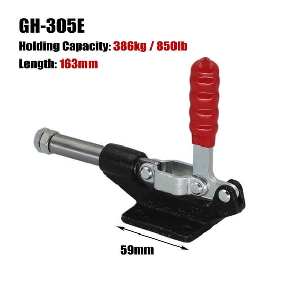 227kg-680kg Push Pull Type Toggle Clamp Quick Release Fixed Clamping 304C 305E