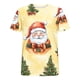 thumbnail image 4 of Tops para hombre, blusas y camisas de manga corta con cuello redondo para hombre, jersey informal con cuello redondo estampado para hombre, pantalones cortos deportivos para fitness, blusa de poliéste, 4 of 5