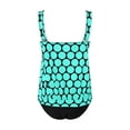 thumbnail image 5 of 2026 New Tankini Swimsuits for Women Swim Tank Top with Swim Shorts, 2 Piece Swimwear Modest Tummy Control Bathing Suits(Mint Green,M), 5 of 5