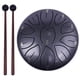 thumbnail image 1 of Instrumento Tambor Lluvia Instrumentos Curación Hand Drum 6 Pulgadas 11 Notas Con Bolsas Batería Libro Mallets Druming Picks For Entertainment Meditation Yoga Zen Regalos, 1 of 9