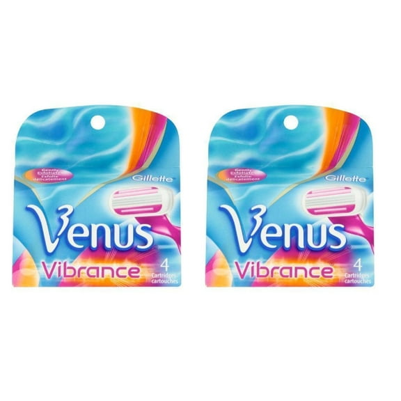Gillette Venus Vibrance Refill Blade Cartridges, 8 Count