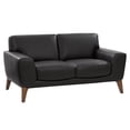thumbnail image 1 of London Contemporary Plush Upholstered Loveseat, 1 of 8