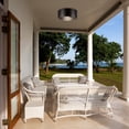 thumbnail image 3 of Lámpara de techo Globe Electric Teagan 1-Light Dark Bronze, 3 of 8