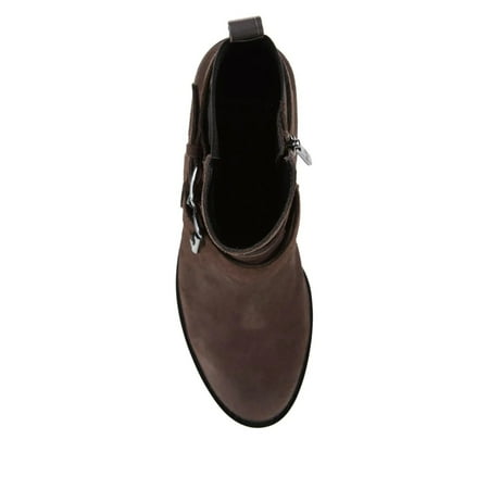 Donald J. Pliner Dahlin 2-Strap Suede Ankle Bootie