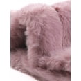 thumbnail image 5 of INSPIRE CHIC Stylish Faux Fur Vest for Women's Zip-Up Sleeveless Fur Jacket for Casual Wear S Pink, 5 of 6