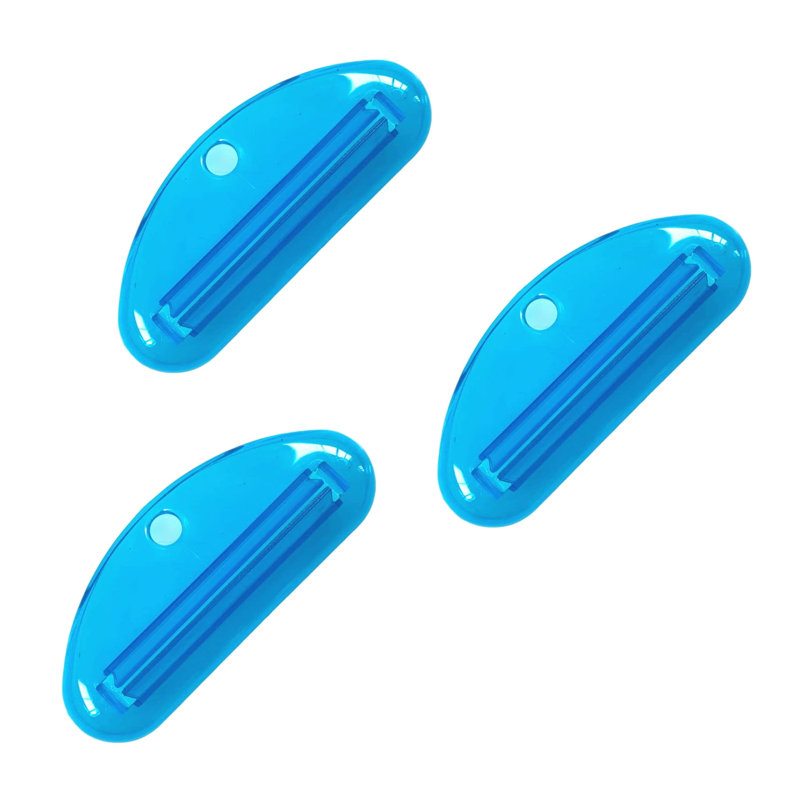 VEAREAR 3Pcs Toothpaste Squeezers Ergonomics Colorful Multiuse Plastic