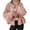 Pink, variant on Womens Oversized Cardigans Button Up Long Lantern Sleeve Chunky Knit Casual Soft Fall Sweater Coats