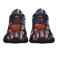 thumbnail image 5 of Basketball American flag Shoes Sneakers for Women Men Black Size 5, 5 of 7