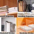 thumbnail image 3 of Transparent Shelf Dividers, Transparent Wardrobe Organizers, 3 of 5