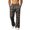 Black, variant on Mens Loose Fit Check Trousers Simple Buffalo Line Plaid Deep Side Pockets Lightweight Woven Fabric Mens Daily Walking Pants Blue L