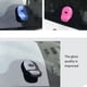 thumbnail image 3 of sweethay Negro alto rendimiento coche decoración exterior vehículo S mirada con confianza pegatina para ventana trasera Automoción decorativa y accesorios, 3 of 6