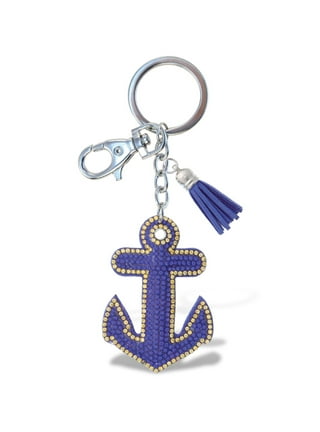 Anchor keychains bulk, Anchor keyring, made in Bethlehem