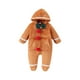 thumbnail image 4 of Mono de cuerpo entero,Pelele con capucha para niños,ropa de abrigo para bebés,chaqueta para niños pequeños,Traje de nieve para bebé recién nacido,traje de invierno con Longitud 56cm, 4 of 9