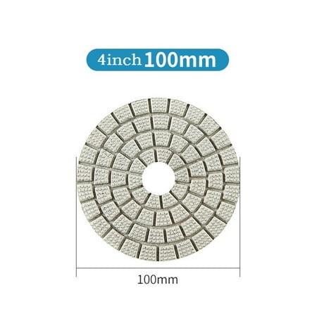 

BCLONG 4inch 100mm wet Diamond Polishing Pads Flexible Grinding Discs For Granite