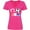 Hot Pink, variant on Inktastic Go, USA- Soccer, Football Women's V-Neck T-Shirt