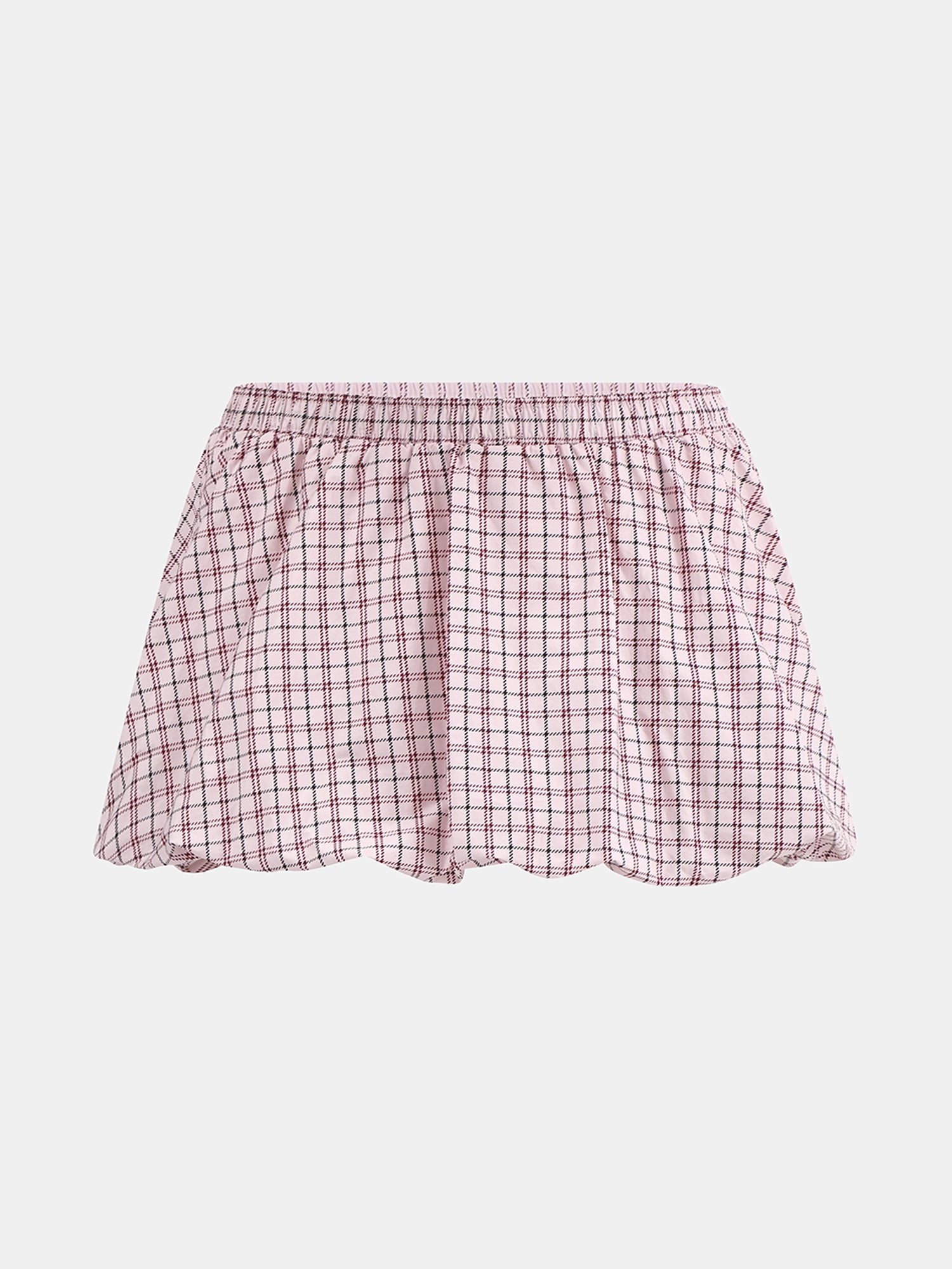 No Boundaries Cotton Bubble Skort, Women's