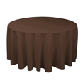 thumbnail image 4 of 1pcs Polyester Round Tablecloth Whiteblackredbluegold Solid Table Cloth High-quality Gift compatible Wedding Birthday Party Table Cover Home Decor, 4 of 5