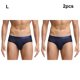thumbnail image 3 of Minnieouse 2 calzoncillos transpirables de cintura baja para hombre, máxima comodidad, con ropa interior Sexy para hombre, calzoncillos sexys Ropa interior azul oscuro L, 3 of 6