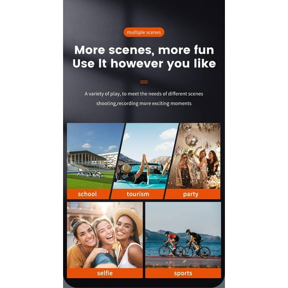 Camera,Shaped Portable Camera Shaped Portable Camera Screen Video Camera With 1080p Fhd Portable Network Lcd Screen Camera Keychain Camera Fhd Filters Worlds Video With Screen With Filters Camera