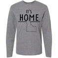 thumbnail image 3 of Inktastic It's Home- State of Idaho Outline Long Sleeve T-Shirt, 3 of 5