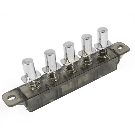 264v Switch - 250V 4Amp 5 Round Button Piano Type Key Board Switch f Kitchen Hood