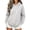 09-White, variant on Yutgune Hoodies For Women Oversized Hooded Sweatshirt Women Kangaroo Pocket Long Sleeve Top