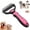 Red, variant on Pro Pet Grooming Tool for Dogs, Professional Pet Deshedding Brush, Deshedding Tool for Removing Tangles, Knots & Loose Fur, Grooming Brush for Thick Coats (Blue)