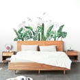 thumbnail image 4 of NSESSHome Tropical Plants Leaves Wall Stickers Home Children's Room Green Plants Stickers, 4 of 6