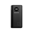 thumbnail image 1 of Batería Portátil Recargable ADATA P10000QCD Power Bank de 10,000 Adata AP10000QCD-DGT-CBK, 1 of 2
