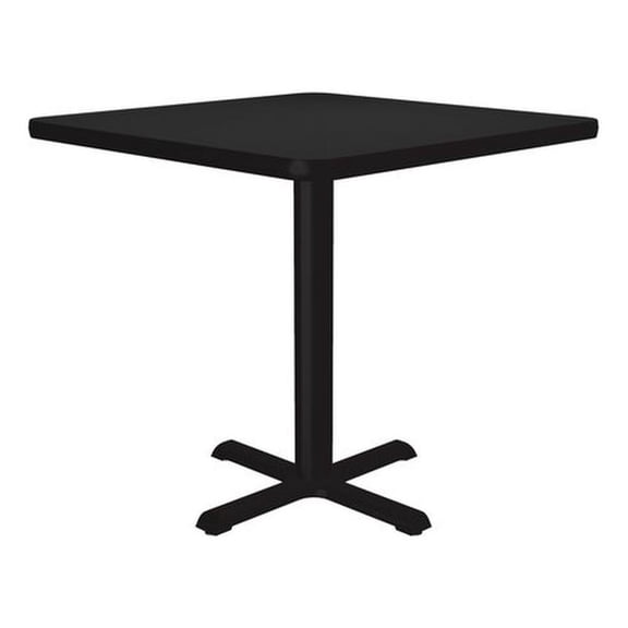 Correll Table Height Commercial Laminate Café and Breakroom Table 24x24"