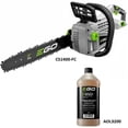 thumbnail image 2 of Restored Ego Power+ 14 Inch Chain Saw (Bare Tool) And 32 Oz Lubricant Reconditioned Bundle (Refurbished), 2 of 8