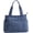 Sky Blue, variant on PIKADINGNIS Women's Canvas Tote Bag Purse Retro Large Size Corduroy Shoulder Bags Messenger Multi-pockets Hobo Handbag Zip Closure