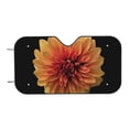 thumbnail image 6 of Goofa Orange Dalia Printed Car Windshield Sunshade,Foldable Reflective Sun Visor,UV Protection Heat Blocker Sunshade,Car Cooling Accessory-, 6 of 6