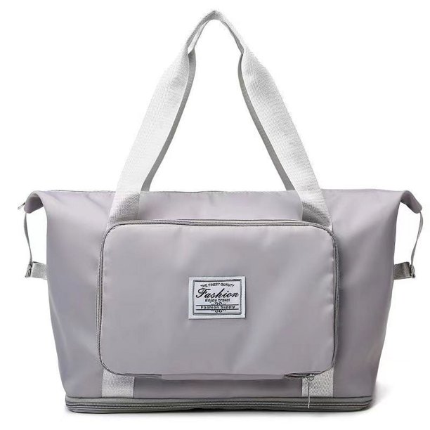 Bolsa de viaje para mujer, bolsa de hombro deportiva separada para ropa seca y húmeda, bolsa de almacenamiento plegable, bolsa de gimnasio, bolsa de equipaje impermeable para hombres