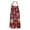 Red and Black, variant on Multicolor Christmas Light Apron-Garden Aprons for Women with Pockets-Cotton Linen Waterproof Kitchen Cooking Gardening Aprons Adjustable for Kitchen,Cooking,BBQ and Salon 32"x27"