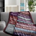 thumbnail image 6 of Retirement Gifts for Woman Men Retirement Blanket for Women Teacher Happy Retirement Throw Blanket for Mom Grandma Coworker Gifts for Women Best Retirement Gifts for Him Her Christmas 50x60, 6 of 6